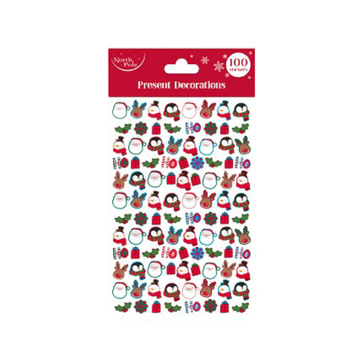 Picture of CHRISTMAS STICKERS FOAM X100